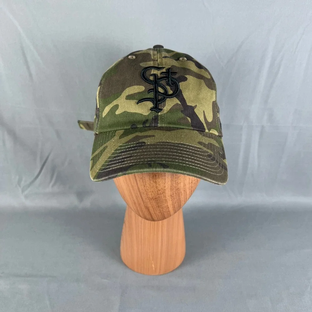 St. Paul Saints Cap Hat Men One Size Multicolor Camo '47 NBA Basketball Sports
